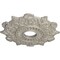 Ekena Millwork Preston Ceiling Medallion (Fits Canopies up to 4"), Hand-Painted Pearl White, 17 1/2"OD x 4"ID x 1"P CM17PRPWS - alternate 3